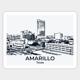 Amarillo - Texas Magnet